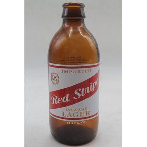 Red Stripe Jamaican Lager Beer DG Imported 11.2 oz Brown Bottle - Empty